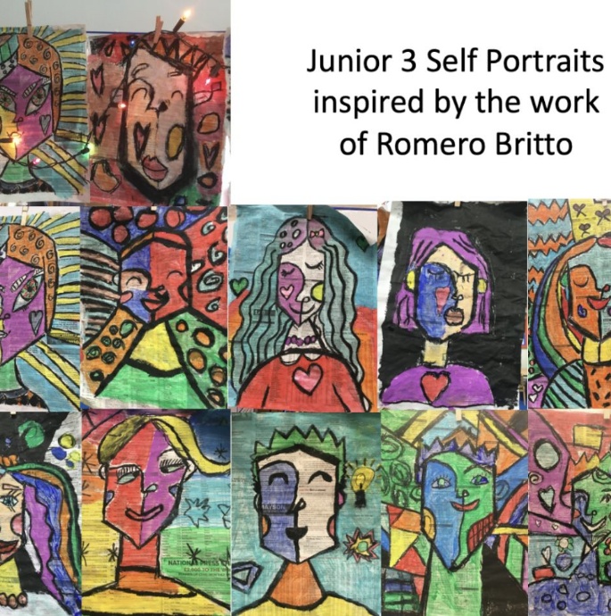 News » Super Self Portraits In The Style Of Romero Britto